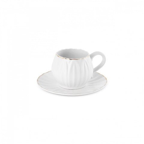 Karaca Eylül Kaffeetasse für 6 Personen 85 Ml