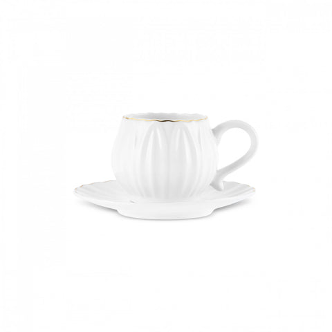 Karaca Eylül Kaffeetasse für 6 Personen 85 Ml