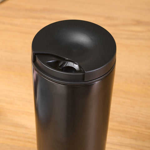 Karaca Sheeny Edelstahl Auslaufsicherer Thermobecher 450 ml Schwarz