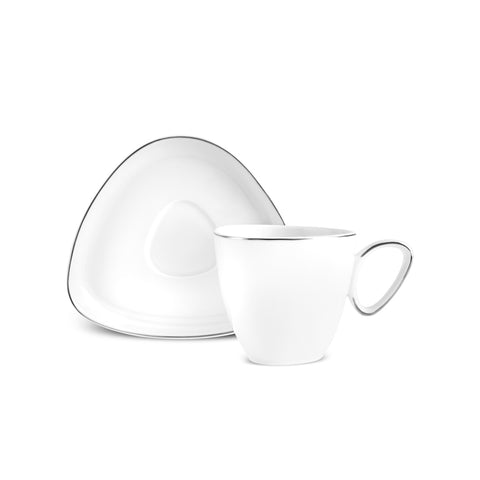 Karaca Streamline Tribe Kaffeetassen-Set für 2 Personen, 90 ml