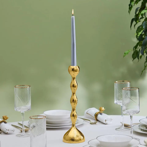 Karaca Arlen Kerzenhalter Gold 26 cm