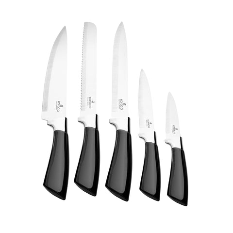 Karaca Mastersharp Messerset, Black