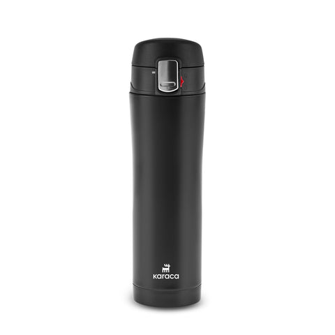 Karaca Pluton, Thermosflasche, 450ML, Schwarz