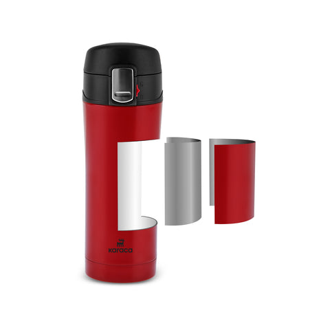 Karaca Pluton, Termos, 350ML, Kırmızı