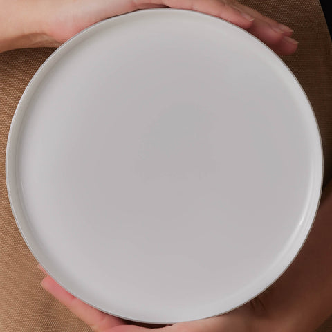 Karaca Forever Bone Bomo 22-teiliges Frühstücksset für 6 Personen – Platin