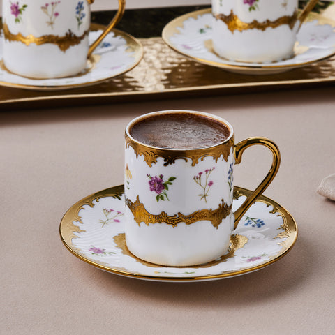 Karaca Bihter, 6 Kişilik Kahve Fincanı, 90ML