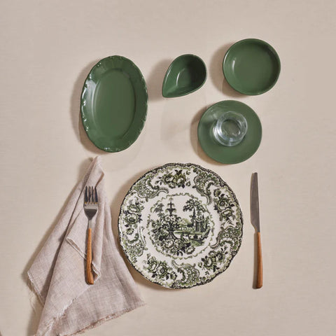 Karaca Forever Bone Vittoria, 26-Piece Breakfast Set for 6 People