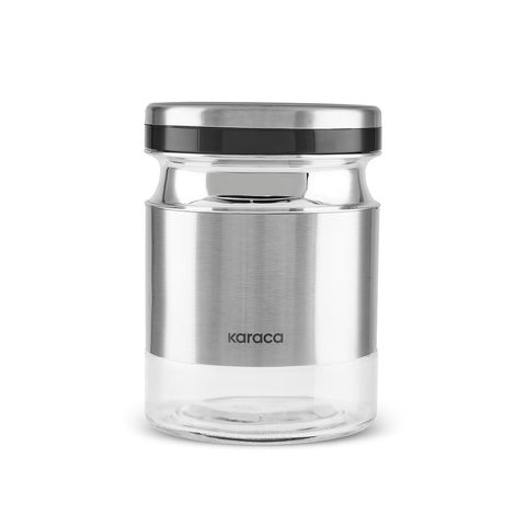 Karaca Stellum, Vorratsglas, 480ML, Inox