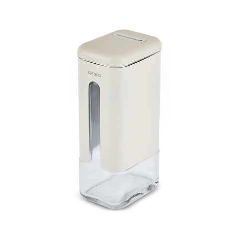 Karaca Luminous, Vorratsglas, 1210ML, Creme