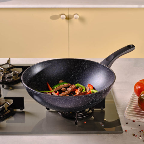 Karaca Aqua Granit Wok Tava 28 cm