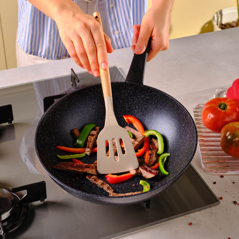 Karaca Aqua Granit Wok Tava 28 cm