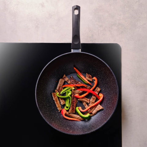 Karaca Aqua Granit Wok Tava 28 cm