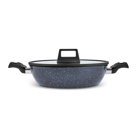 Karaca Aqua Granit Flaches Kochgeschirr 26 cm