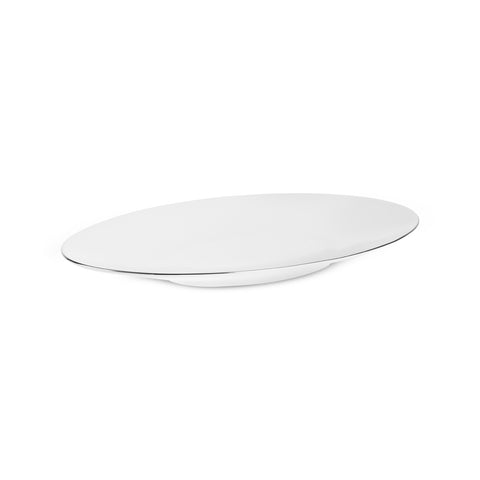 Karaca Fine Pearl Extra Chanak 55-Piece Dinner Set for 12 People Platinum