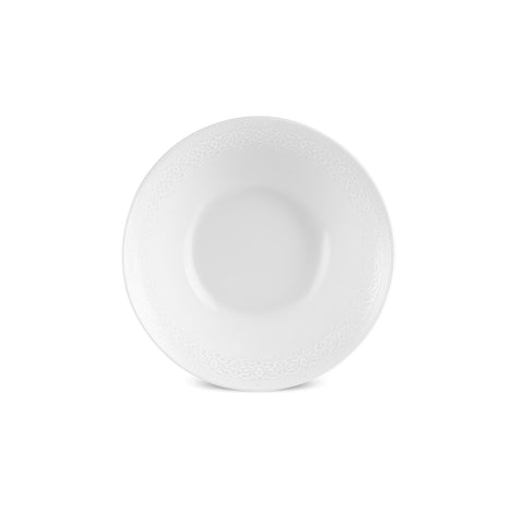 Karaca New Dome Tafelservice für 6 Personen, 24-teilig, Weiß