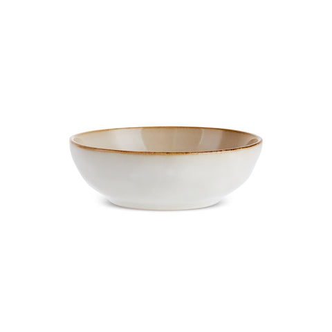Karaca Aria Snackschale mit Reaktivglasur, 12 cm, Beige
