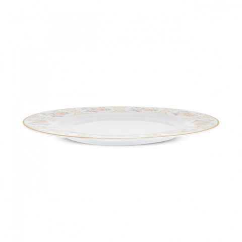 Karaca Forever Bone Britrose, 53-Piece Dinnerware Set for 12 People
