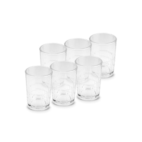 Karaca Yaren, 6-Piece Coffee Side Glass Set, 115ML