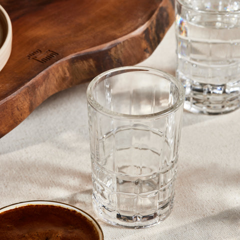 Karaca Yaren, 6-Piece Coffee Side Glass Set, 115ML