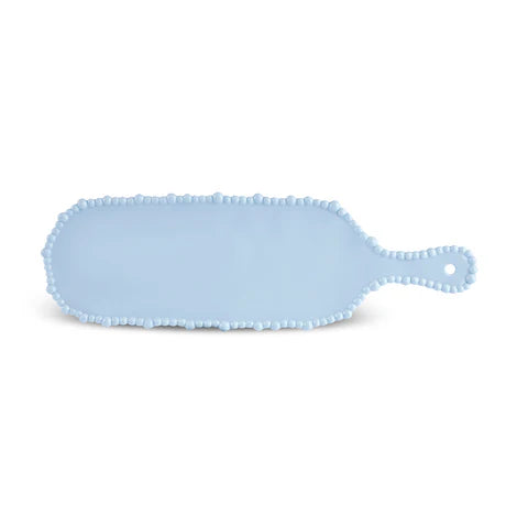 Karaca Perla Servierplatte aus Melamin, 43 cm, Hellblau