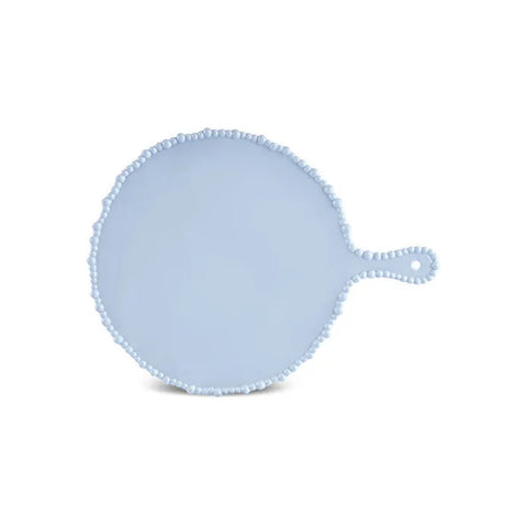 Karaca Perla Runde Käseplatte aus Melamin, 42 cm, Blau