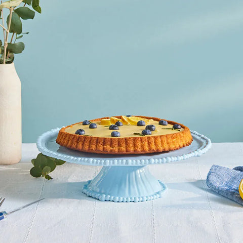Karaca Perla Kuchenständer aus Melamin, 36 cm, Blau