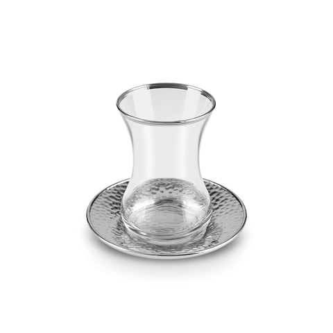 Karaca Ada Platinum 18-Piece Tea Set for 6 Persons

