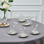 Karaca Ada Platinum 18-Piece Tea Set for 6 Persons

