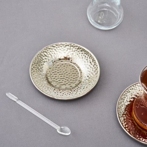 Karaca Ada Platinum 18-Piece Tea Set for 6 Persons


