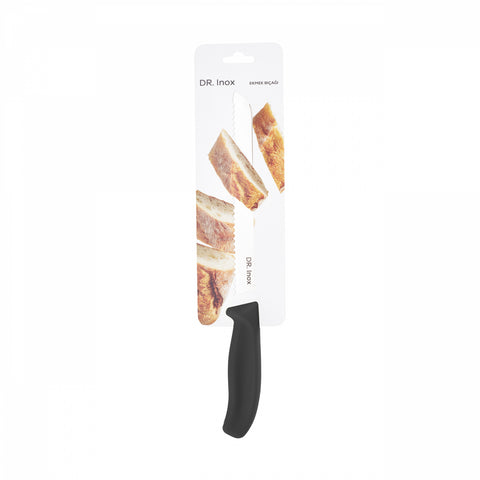 Dr. Inox Brotmesser 32cm, Schwarz