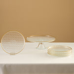 Karaca Rattan Gold 7-teiliges Kuchenset