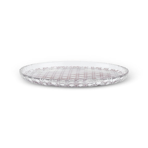 Karaca Rattan Grau-Glitzer 7-teiliges Kuchenset