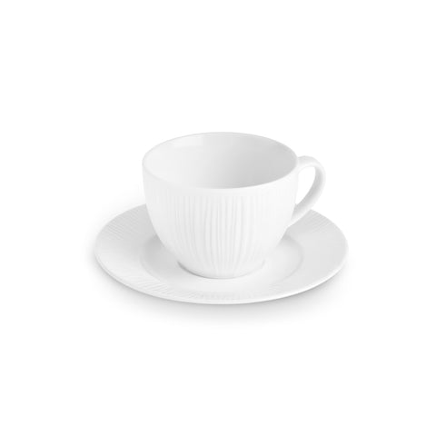 Karaca Anna Embossed Tea Cup Set for 6 Persons, 220 ml