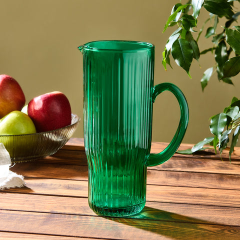 Karaca Zenith Glaskaraffe, 1L, Grün
