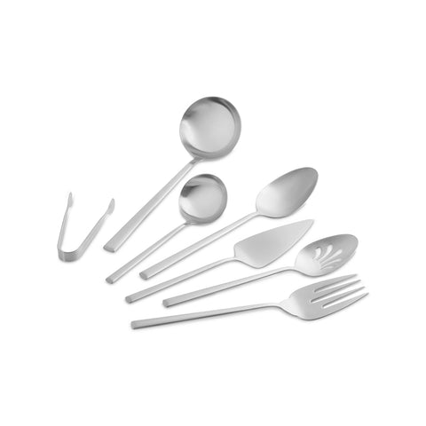 Karaca Tivoli 7-teiliges Servierset in Box, Silber