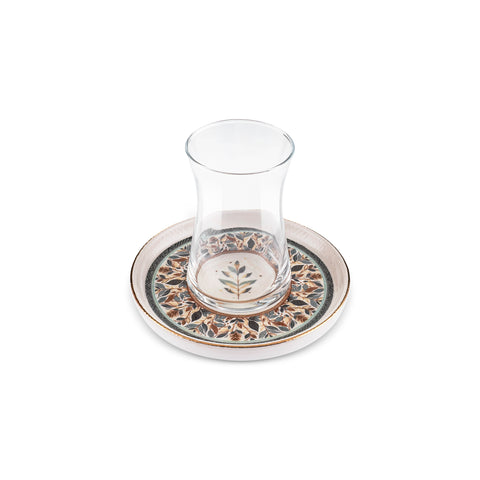 Karaca Clara Tea Set, 12 Pieces, for 6 Persons
