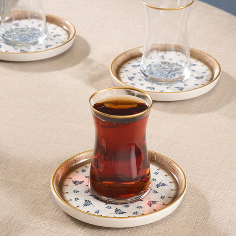 Karaca Elena Teeset, 12-teilig, für 6 Personen