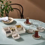Karaca Clara Tea Set, 12 Pieces, for 6 Persons