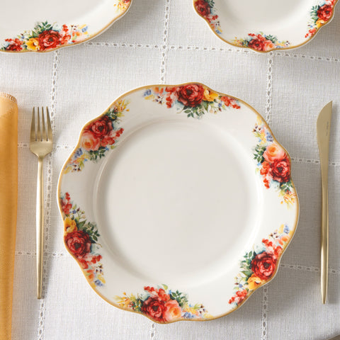 Karaca Forever Bone Amarose 26-piece Breakfast Set