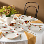 Karaca Forever Bone Amarose 26-piece Breakfast Set