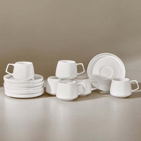 Karaca Streamline Saturn Kaffeetassen-Set für 6 Personen