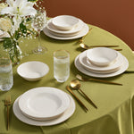 Karaca Stream Bone Massimo 24 Teiliges Gold Essgeschirr Set