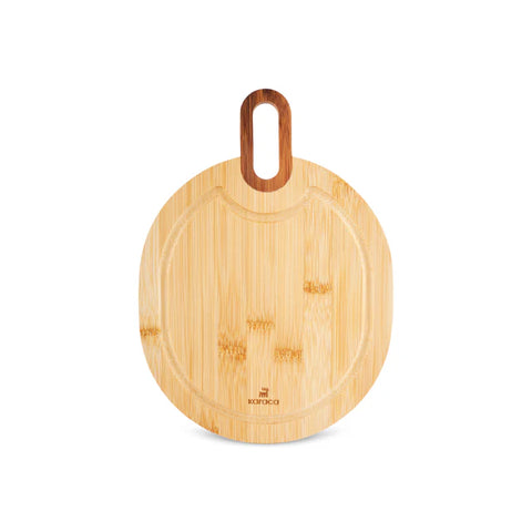 Karaca Ovelcut 2-teiliges Bambus-Schneidebrett-Set, Holz