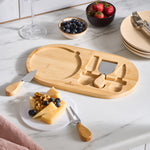 Karaca Cheesekit Bamboo Cutting Set, Colorless