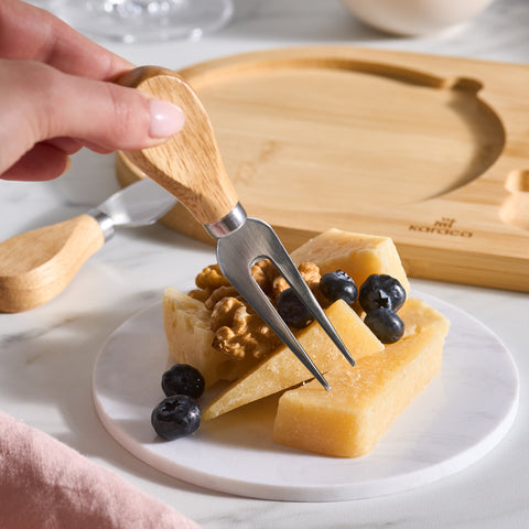 Karaca Cheesekit Bambus Schneideset, Farblos
