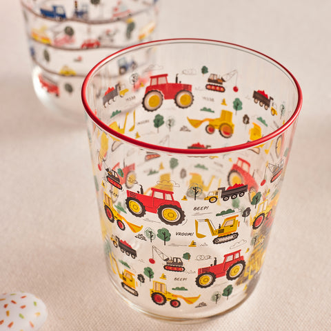 Karaca Kids 3-Piece Glass Tumbler Set For Boys