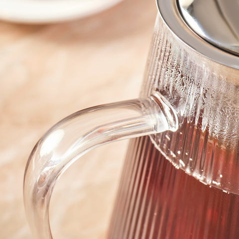 Karaca Lumira Borosilikat Glas Teekanne, 1200 Ml