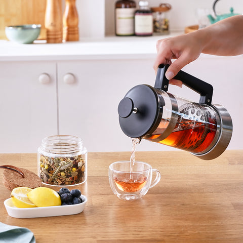 Karaca Cavira Borosilikat Glas French Press, 1000 Ml