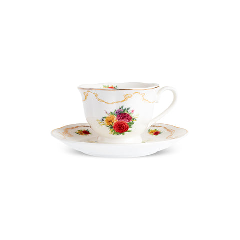 Karaca Antique 4-teiliges Teetassen-Set für 2 Personen, 200ML