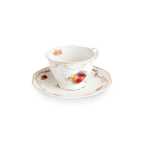Karaca Antique 4-teiliges Teetassen-Set für 2 Personen, 200ML